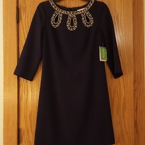 NWT Lilly Pulitzer Navy Blue Dress